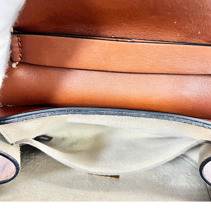 Chloé Drew Mini Patchwork de piel y ante