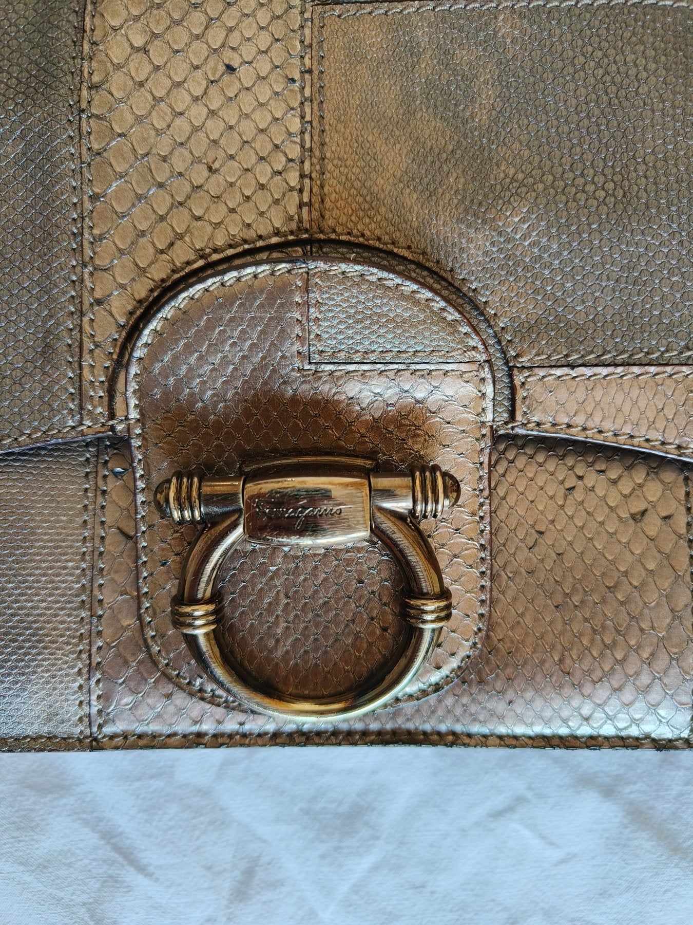 Salvatore Ferragamo Bolso de mano Vintage