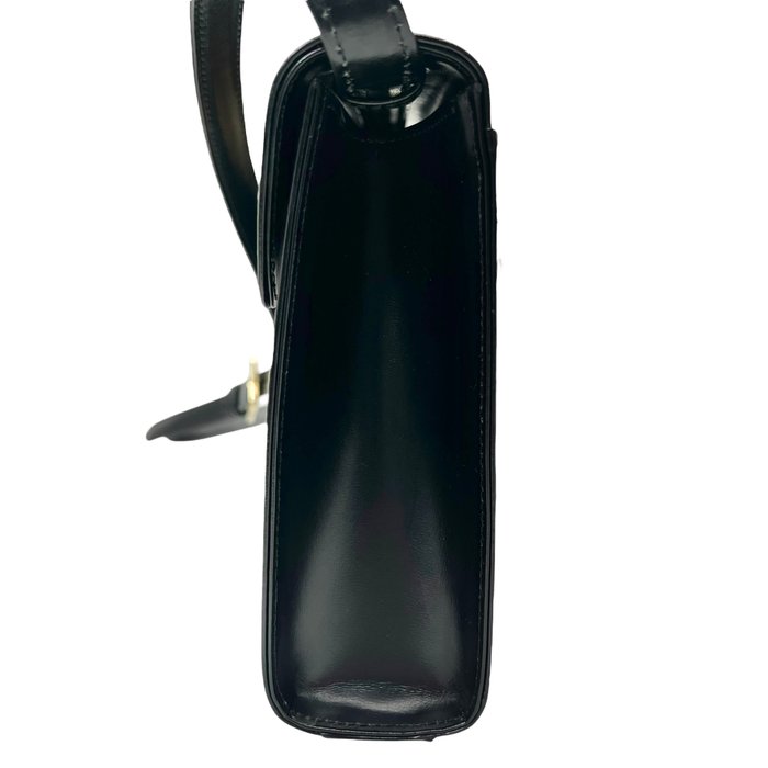 Yves Saint Laurent - Bolso de hombro de cuero negro
