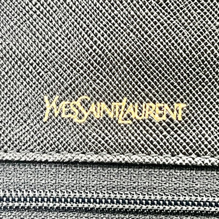 Yves Saint Laurent - Cartera de mano/clutch en cuero Saffiano