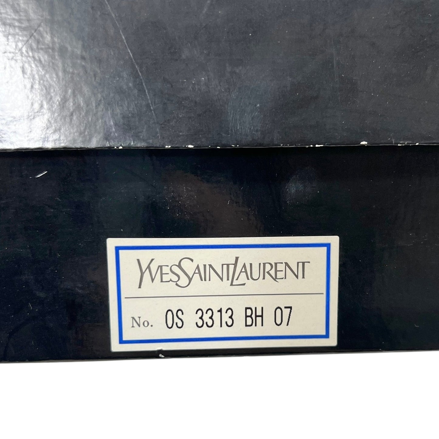 Yves Saint Laurent - Bolso de hombro de cuero negro