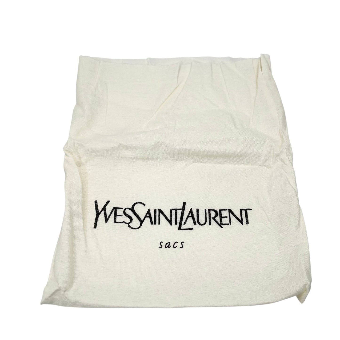 Yves Saint Laurent - Bolso de hombro de cuero negro