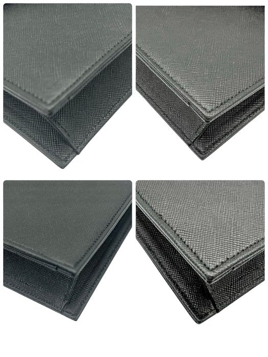 Yves Saint Laurent - Cartera de mano/clutch en cuero Saffiano