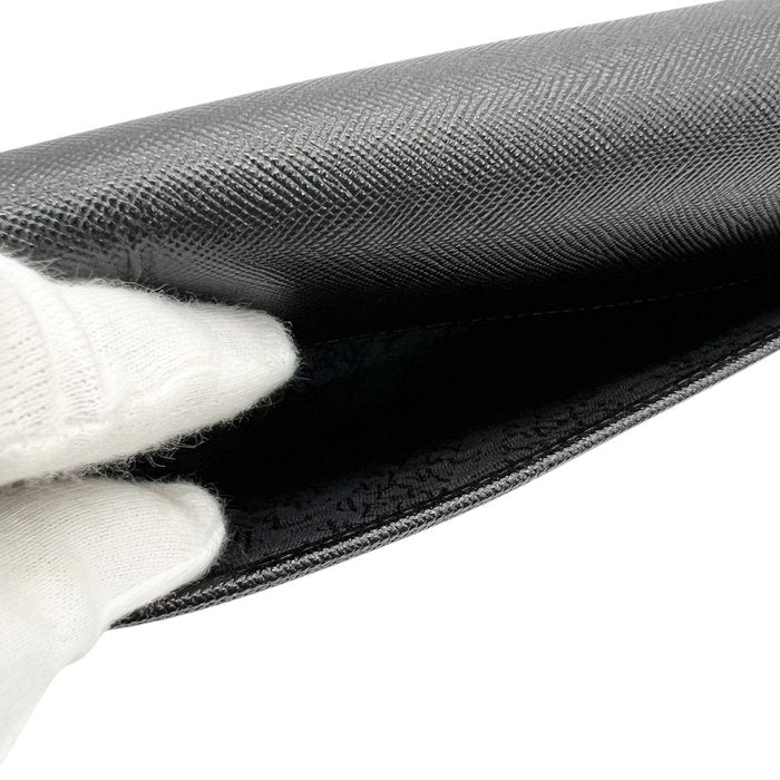 Yves Saint Laurent - Cartera de mano/clutch en cuero Saffiano