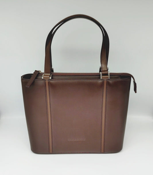 Burberry Tote cuero marrón
